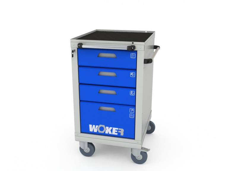 Тумба для инструментов мобильная WOKER PRO 04 M купить в Петрозаводске