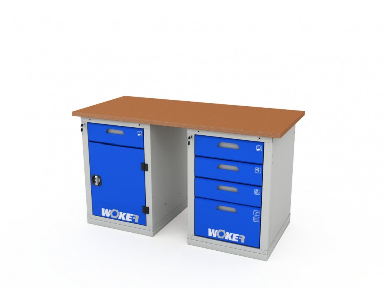 Верстак двухтумбовый WOKER PRO 2204.1500 купить в Петрозаводске
