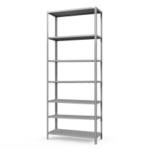 Стеллаж ТС Лайт с перф. полками 1000х1000х400 7 полок