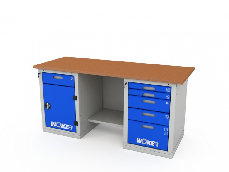 Верстак двухтумбовый WOKER PRO 2205.1800 купить в Петрозаводске