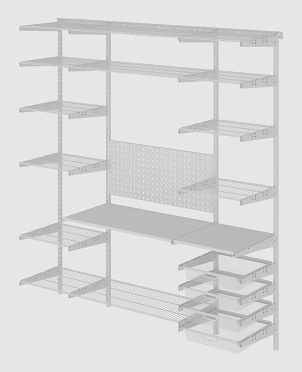 Гардеробная система Практик Home Гараж 2 купить в Петрозаводске