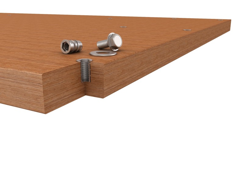 Столешница из фанеры 40 мм (ширина 1310 мм) купить в Петрозаводске