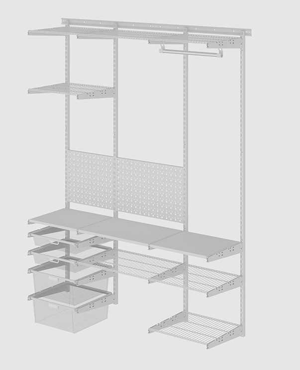 Гардеробная система Практик Home Дача 1 купить в Петрозаводске
