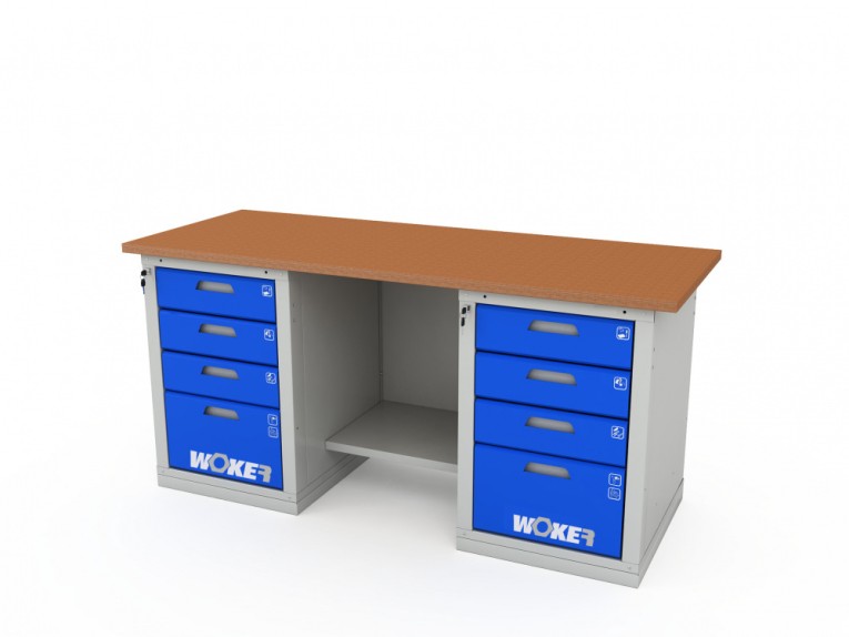 Верстак двухтумбовый WOKER PRO 2404.1800 купить в Петрозаводске