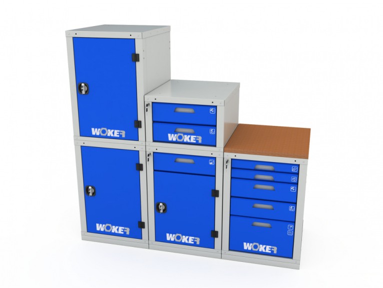Тумба инструментальная модульная WOKER PRO 04 SF купить в Петрозаводске