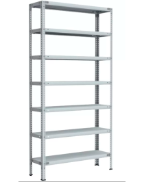 Стеллаж металлический Титан МС-750 1800x1000x300 7 полок Стеллаж металлический Титан МС-750 1800x1000x300 7 полок