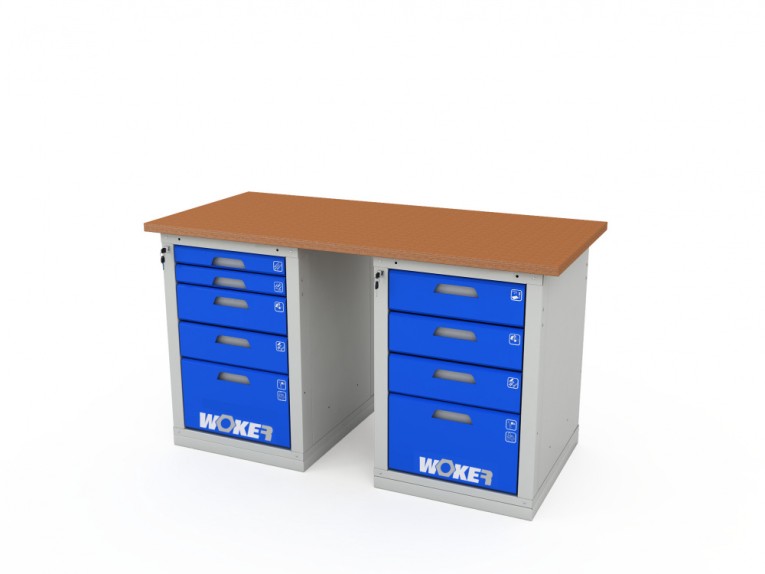 Верстак двухтумбовый WOKER PRO 2504.1500 купить в Петрозаводске