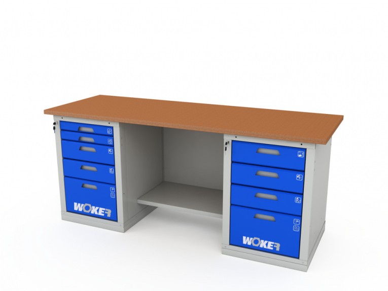 Верстак двухтумбовый WOKER PRO 2504.2000 купить в Петрозаводске