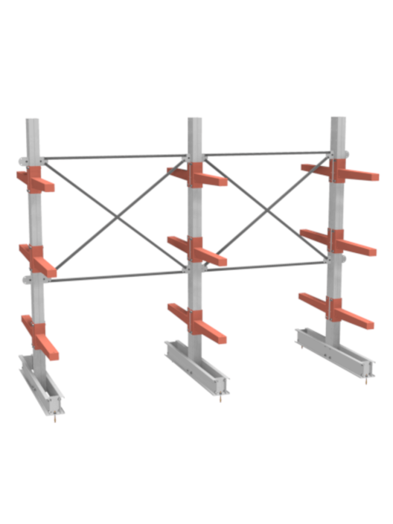 СТ-062 Стеллаж двухсторонний 3 яруса купить в Петрозаводске