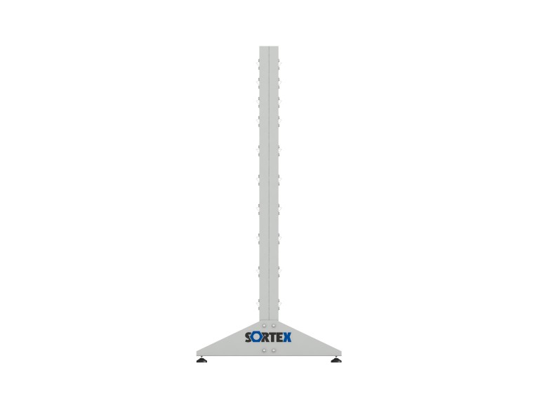 Стеллаж для пластиковых лотков SORTEX двухсторонний 1800x1000x800.04 купить в Петрозаводске