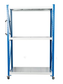 Стеллаж мобильный БиКом СТ-4 250x90x90 3 полки Стеллаж мобильный БиКом СТ-4 250x90x90 3 полки