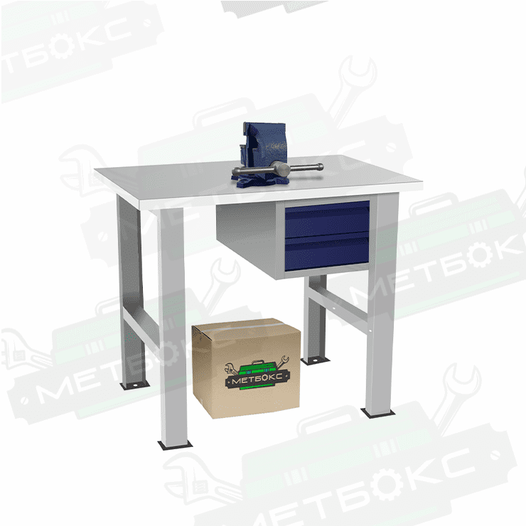 Верстак бестумбовый с подвесным ящиком ВП-Э купить в Петрозаводске