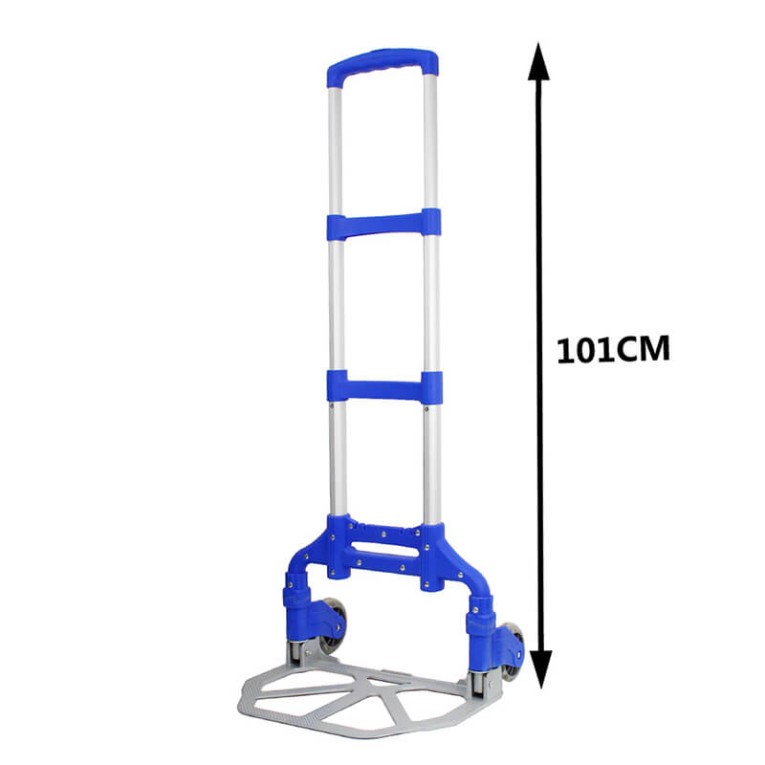Тележка грузовая двухколесная складная PT-70 г/п 70 кг, колеса полиуретан 100 мм купить в Петрозаводске