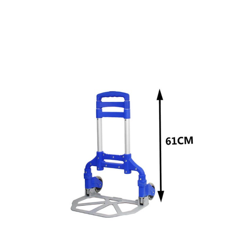 Тележка грузовая двухколесная складная PT-70 г/п 70 кг, колеса полиуретан 100 мм купить в Петрозаводске