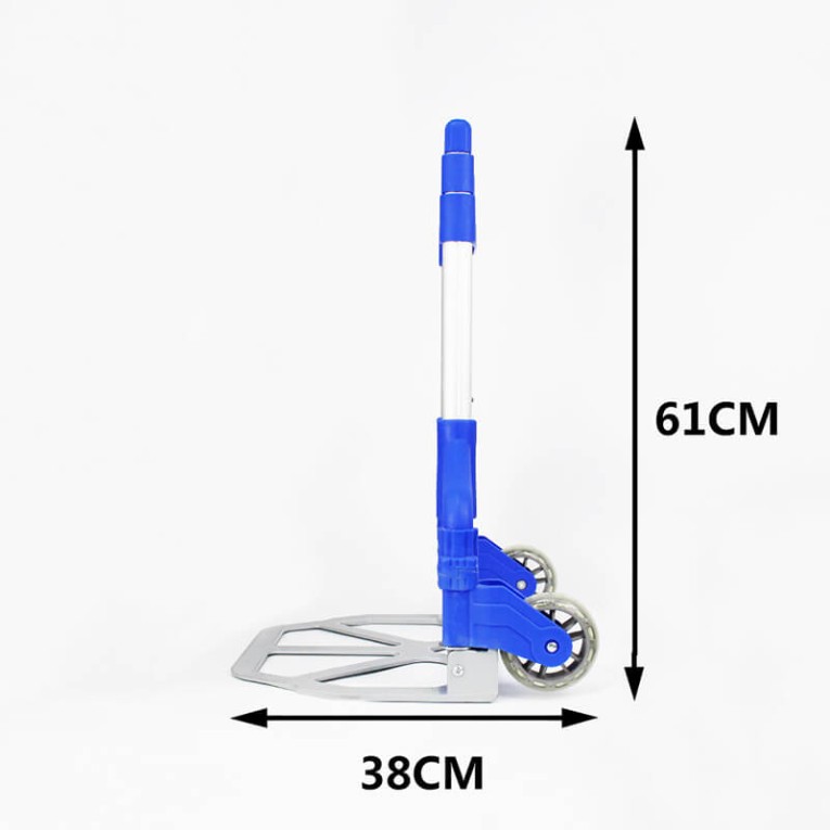 Тележка грузовая двухколесная складная PT-70 г/п 70 кг, колеса полиуретан 100 мм купить в Петрозаводске