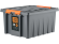Контейнер особопрочный Rox Box PRO 36 (500х390х250 мм с крышкой и клипсами, антрацит) купить в Петрозаводске