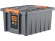 Контейнер особопрочный Rox Box PRO 36 (500х390х250 мм с крышкой и клипсами, антрацит) купить в Петрозаводске
