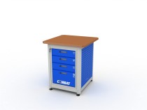 Верстак однотумбовый COMBAT 1004.800 Верстак однотумбовый COMBAT 1004.800