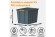 Контейнер особопрочный Rox Box PRO 50 (500х390х390 мм с крышкой и клипсами, на роликах, антрацит) купить в Петрозаводске