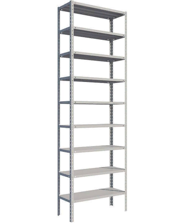 Стеллаж MS Strong 1600х1000х300 9 полок