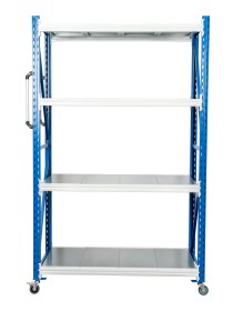 Стеллаж мобильный БиКом СТ-4 300x90x90 4 полки