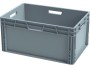 Ящик 600х400х280 сплошной, усиленное дно, цв. серый