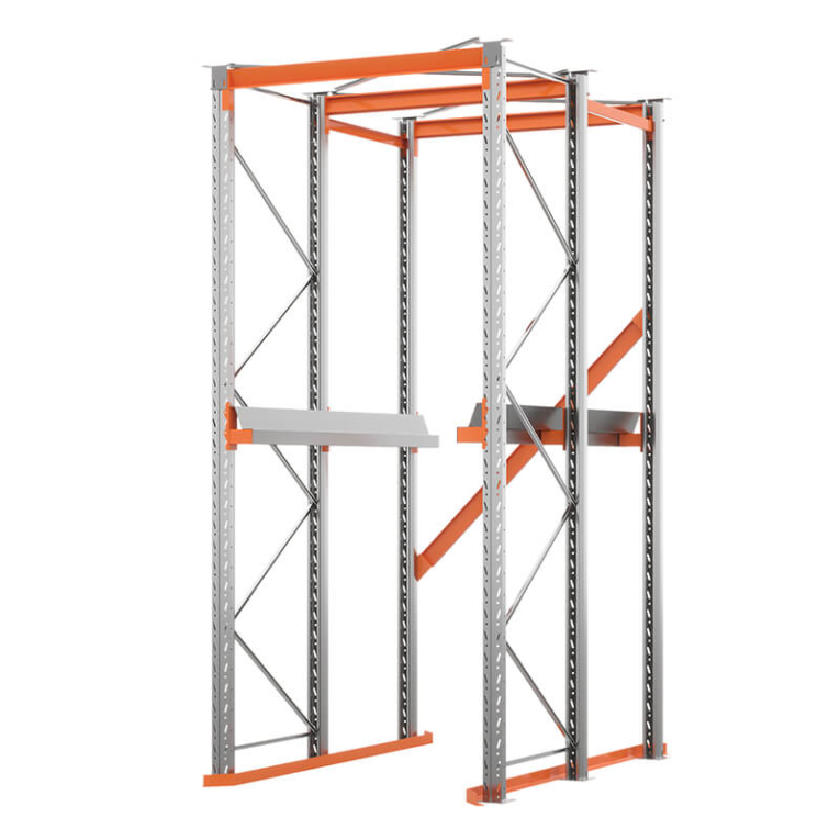 Стеллаж набивной паллетный (3000х1580х1800 мм), 1 линия, 2 яруса купить в Петрозаводске Стеллаж набивной паллетный (3000х1580х1800 мм), 1 линия, 2 яруса купить в Петрозаводске