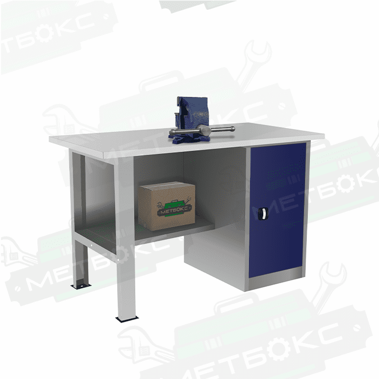 Однотумбовый слесарный верстак ВП-2/1,6 купить в Петрозаводске