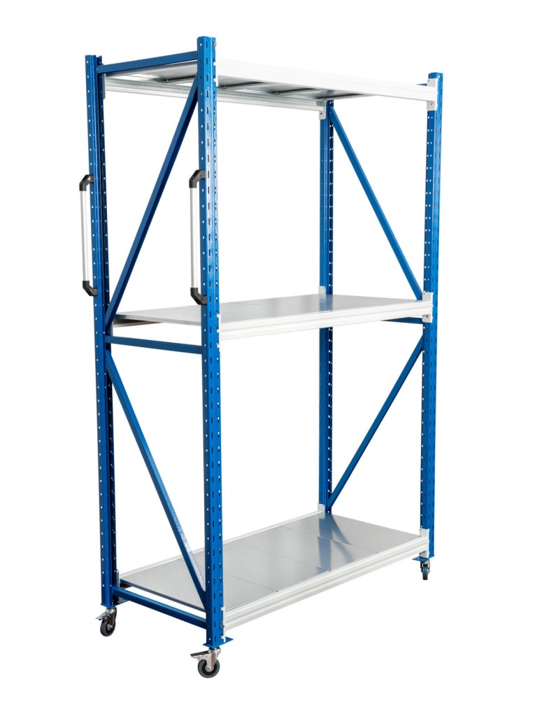 Стеллаж мобильный БиКом СТ-4 200x210x90 3 полки купить в Петрозаводске