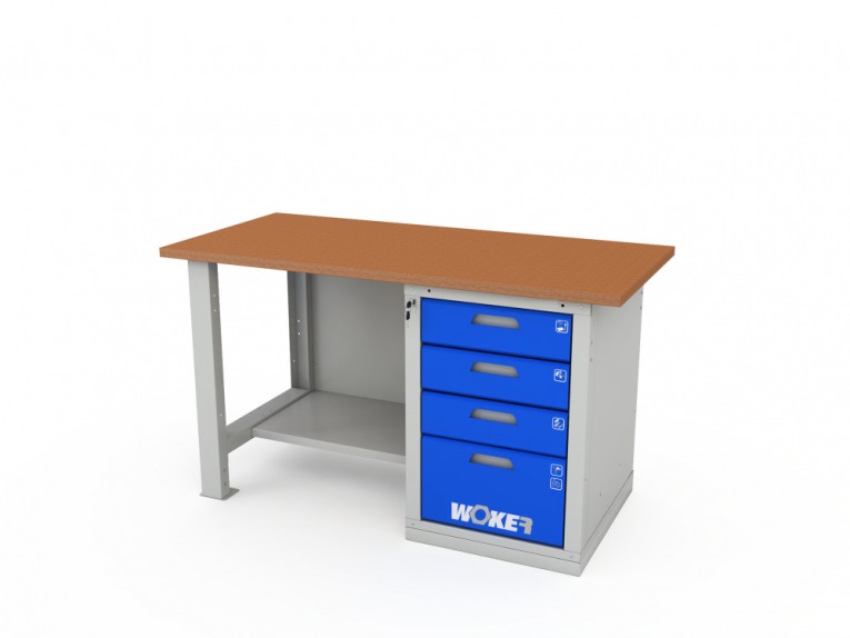 Верстак однотумбовый WOKER PRO 1004.1500 купить в Петрозаводске