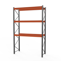 Стеллаж паллетный СПЛ 4000x2700x1100 3 яруса (950/9700) Стеллаж паллетный СПЛ 4000x2700x1100 3 яруса (950/9700)