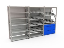 Система хранения оснастки к станкам с ЧПУ MODUL XL 3х2000 №1 Система хранения оснастки к станкам с ЧПУ MODUL XL 3х2000 №1