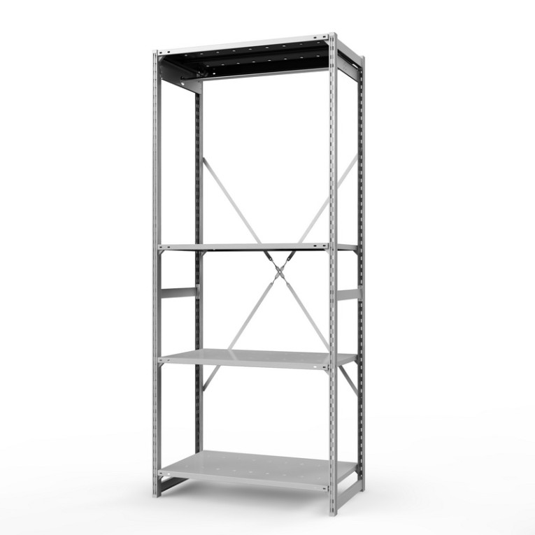 Стеллаж металлический ТСУ Универсал, 2500х1060х600 мм.Штанги: 1шт. Полки: металл усил. перф. 4 шт. купить в Петрозаводске