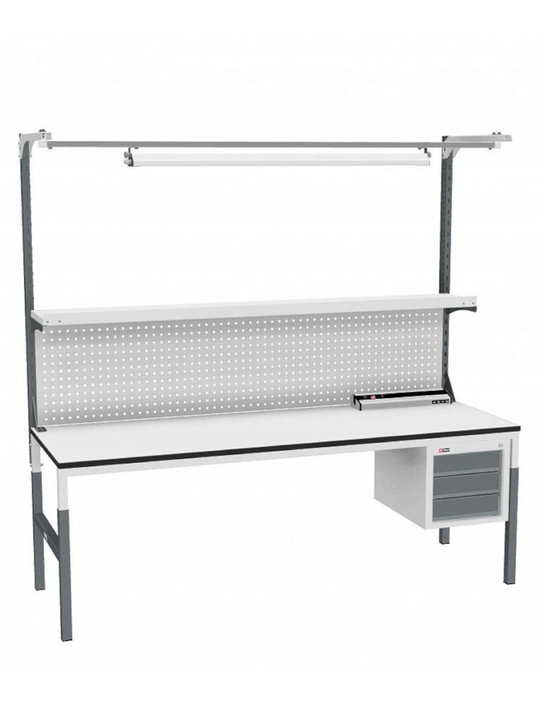 Стол монтажный ДиКом СР-М-200-05 ESD Пластик купить в Петрозаводске