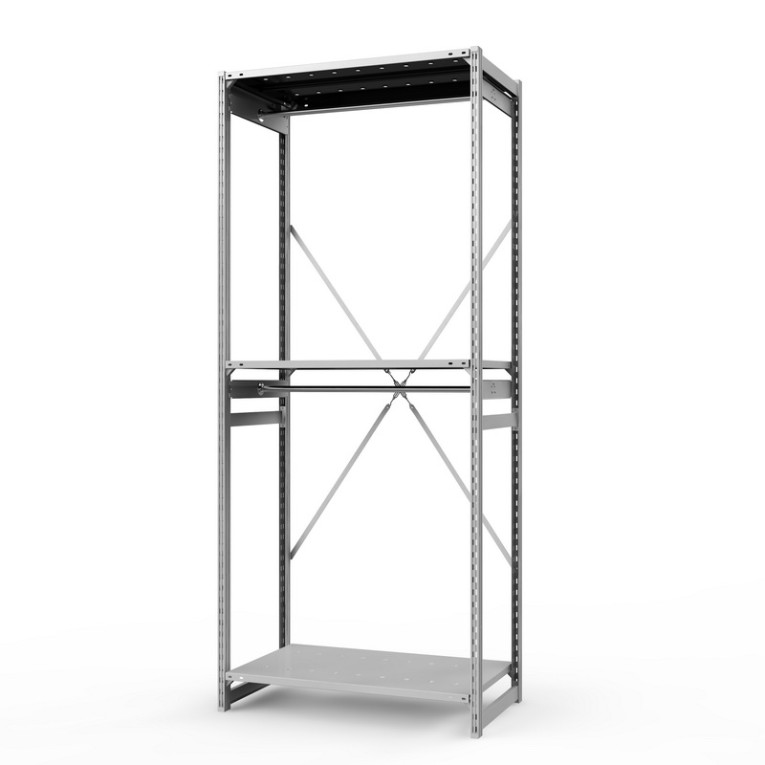 Стеллаж металлический ТСУ Универсал, 2500х1060х600 мм.Штанги: 2шт. Полки: металл перф. 3 шт. купить в Петрозаводске