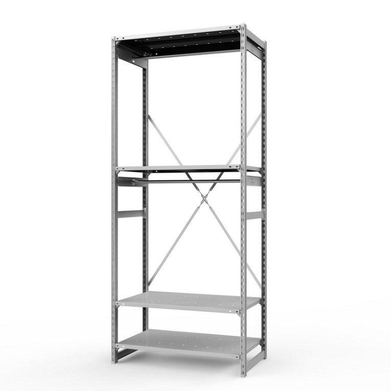 Стеллаж металлический ТСУ Универсал, 2500х1060х600 мм.Штанги: 2шт. Полки: металл перф. 4 шт. купить в Петрозаводске Стеллаж металлический ТСУ Универсал, 2500х1060х600 мм.Штанги: 2шт. Полки: металл перф. 4 шт. купить в Петрозаводске