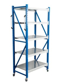 Стеллаж мобильный БиКом СТ-4 200x180x50 5 полок Стеллаж мобильный БиКом СТ-4 200x180x50 5 полок