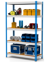 Стеллаж металлический МКФ 2500х1510х760 5 полок