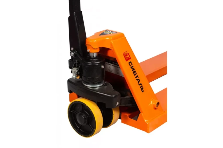 Гидравлическая тележка (рокла) ACR, 5 т, Вилы: 1150 Х 550, СибТаль, полиуретановые колеса купить в Петрозаводске Гидравлическая тележка (рокла) ACR, 5 т, Вилы: 1150 Х 550, СибТаль, полиуретановые колеса купить в Петрозаводске